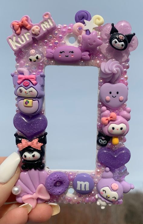 Purple Aesthetic Kawaii, Horror Movies Funny, Strongest Glue, Light Cover, Light Switch Cover, Kawaii Aesthetic, Outlet Covers, Switch Covers, Light Switch Covers