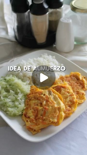 Recetas Saludables🍍 on Instagram: "soysofiacollazos  Idea de almuerzo✨ en pocos minutos ⏰  📝Ingradientes: •2 huevos. •1 taza de pollo desmechado (pollo previamente desmechado, para que así sea rápido la preparación) •1/3 de taza de zanahoria rallada. •Sal y pimienta al gusto.  Acompaña con papá, arroz o maduro y una buena ensalada, me cuentas si quieres que te diga mi combinación en la ensalada con 2 ingredientes que tenia a la mano 😍  ✨GUÁRDALA, COMPÁRTELA para que la hagas y no se te olvide 🤩" Sofia, On Instagram, Instagram