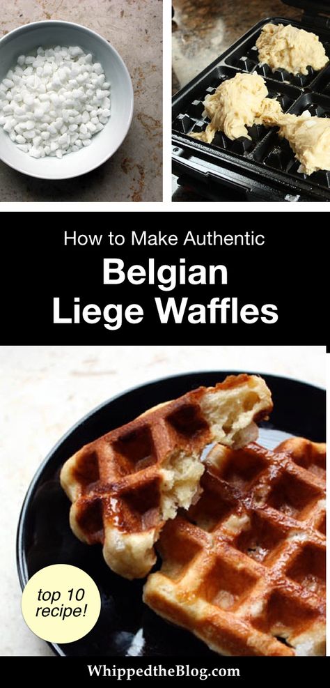 Yeasted Waffle Recipe, Belgian Waffle Mix Recipe, Dutch Waffles Recipe, Authentic Belgian Liege Waffles, Best Belgium Waffles Recipe, Real Belgium Waffle Recipe, Brioche Waffles Recipe, Liege Belgium Waffles, Belgian Liege Waffles