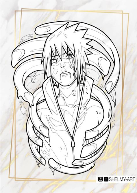 Sasuke uchiha Naruto shippuden tattoo Sasuke Uchiha Tattoo Design, Sasuke Snake Tattoo, Sasuke Susanoo Tattoo, Sasuke Tattoo Design, Sasuke Uchiha Tattoo Ideas, Naruto And Sasuke Tattoo, Naruto Shippuden Tattoo Ideas, Naruto Sasuke Tattoo, Sasuke Tattoos