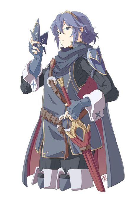 Lucina from Fire Emblem: Awakening Fire Emblem Oc, Fire Emblem Lucina, Lucina Fire Emblem, Roy Fire Emblem, Smash Bros Wii, Fire Emblem Characters, Fire Emblem Awakening, Nintendo Art, Character Design References