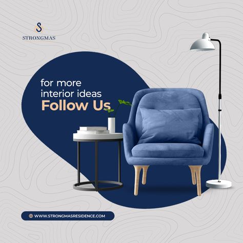 For Strongmas Residence Creative Interior Design Ideas, Instagram Feed Theme Layout, Furniture Promo, Fond Studio Photo, Typographic Poster Design, Furniture Graphic, Photoshop Tutorial Typography, Social Media Branding Design, Color Design Inspiration