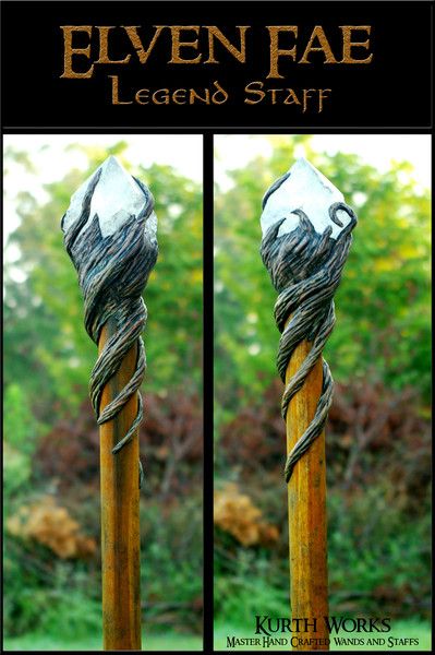 Elven Fae Wizard Crystal Magic Staff Crystal Staff, Magic Staff, Wizard Staff, Wizard Magic, Magic Crystal, Wizard Wand, Walking Sticks And Canes, Idee Cosplay, Cosplay Diy