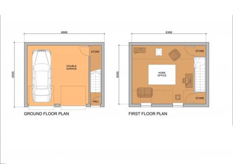 Building a double garage with office/annex above - PistonHeads Double Garage With Room Above, Garage With Office, Garage With Room Above, Above Garage Apartment, Garage Door Trim, Car Mechanics Garage, Collage Of Photos, Metal Garage Doors, Garage Epoxy