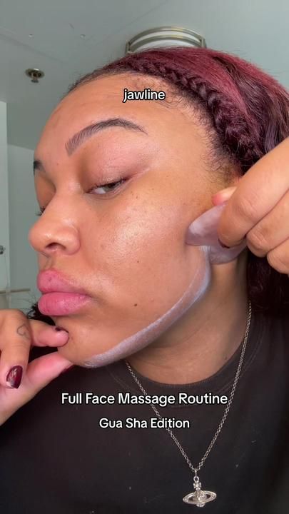 Gua Sha Massage, Gua Sha Facial, Skin Glowing, Facial Exercises, Face Massage, Body Skin Care Routine, Gua Sha, Homemade Skin Care, Skin Tightening