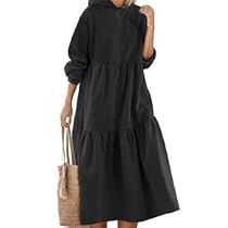 Long Sweatshirt Dress, Hoodies Dress, Womens Oversized Sweatshirts, Hooded Sweater Dress, Fall Winter Essentials, Hooded Sweatshirt Dress, Hooded Dress, Fashion Fall, Loose Dress