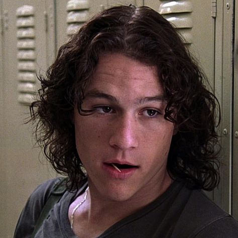 Heath Ledger - Patrick Verona Head Ledger, Patrick Verona, Health Ledger, 10 Things I Hate About You, Heath Ledger Joker, Heath Ledger, Fictional Crushes, I Miss Him, Smash Book