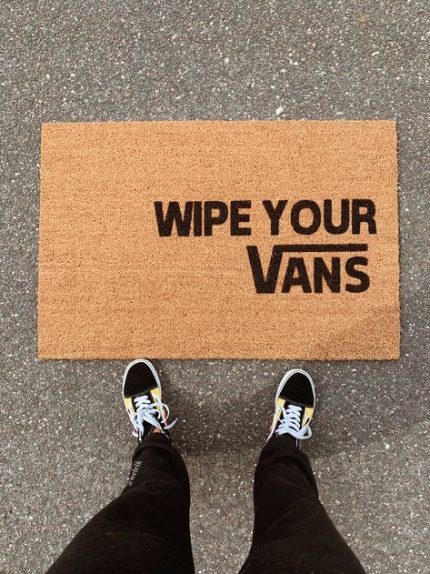 Vans Svg, Custom Door Mat, Van Storage, Van Home, Custom Doormat, Southern Home, First Apartment, Mountain Home, Custom Door