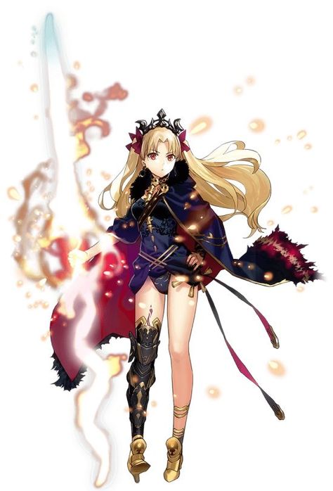 Fgo Ereshkigal, Goddess Of The Underworld, Mobile Phone Game, Fate Characters, Fate Stay Night Series, Fate Servants, Evil Anime, Fate Anime Series, Fate Zero