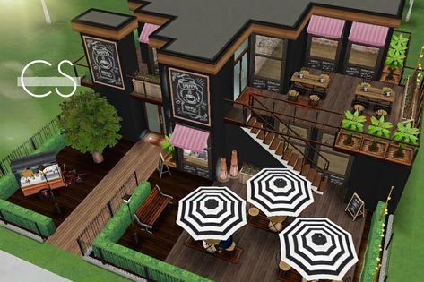 Restaurant 2 Roblox Ideas, My Restaurant Tycoon 2 Roblox Ideas, Roblox Restaurant Tycoon 2 Designs, Small Restaurant Layout, Restaurant Tycoon 2 Ideas, Restaurant Tycoon 2 Designs, Sims Cafe, Restaurant Tycoon 2, Bloxburg Restaurant