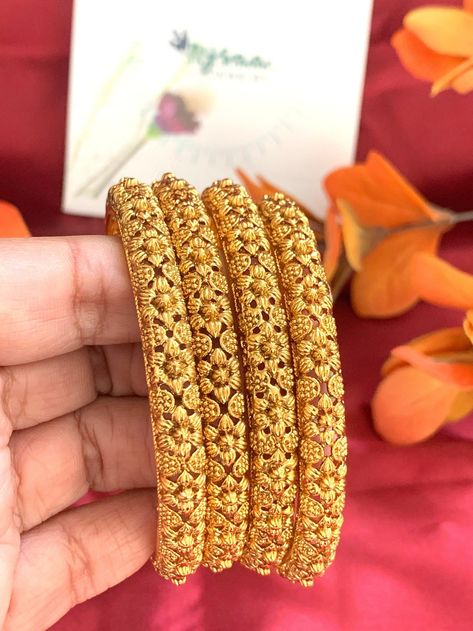 Excited to share this item from my #etsy shop: Indian bangles, Gold plated bangles, lightweight bangles, yellow bangles, trendy bangles, Bollywood jewelry #gold #wedding #women #copper #indianbridaljewelr #bridaljewelry #realgoldplated #marathi Indian Bangles Gold, Yellow Bangles, Gold Bangles Indian, Ruby Bangles, Indian Bangles, Gold Bangle Set, Modern Gold Jewelry, Bangles Gold, Wedding Women