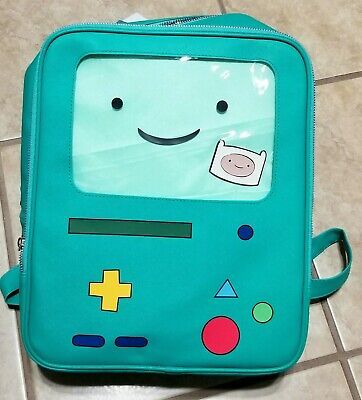 Great Shopping Bioworld Adventure Time BMO Pin Collector Mini Backpack, Womens Bags Adventure Time Backpack, Adventure Time Merchandise, Adventure Time Bmo, Pin Display, Adventure Backpack, Wuthering Waves, Backpack Pins, Bday Gift, Tattoos Women