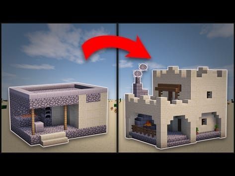 Minecraft Desert, Village Blacksmith, Construction Minecraft, Minecraft Building Guide, Youtube Minecraft, Minecraft Village, Rumah Minecraft Sederhana, Rumah Minecraft, Minecraft Furniture