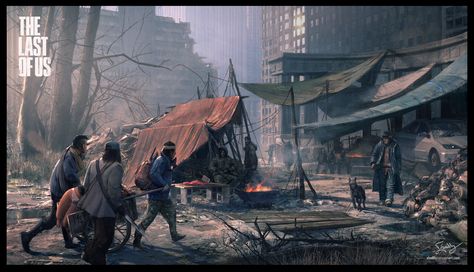 The Apocalyptic Art Of The Last Of Us Doom Art, Post Apocalyptic City, Apocalypse World, Apocalypse Aesthetic, Post Apocalyptic Art, Apocalypse Art, Concept Art World, Apocalypse Survival, Post Apocalypse