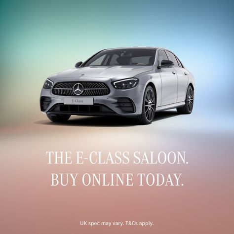 Buy your E-Class Saloon today and enjoy one price, online or in-store. Click & collect available. Subject to availability. UK spec may vary. Retail customers only. T&Cs apply. Buying New Car, Benz Cars, The Last Avatar, Cars Uk, New Mercedes, Mercedes Benz Cars, Benz Car, Business Plan, Sign Quotes