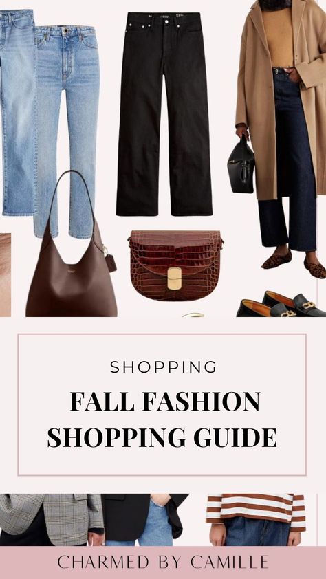 Fall is here and now is the time to shop fall fashion staples for your wardrobe. Charmed By Camille shares the best items to shop for Fall. From loafers to trench coats and sweaters, these accessories and clothing are just what you need for your Fall 2024. Fall Fashion Staples, Fashion Staples, Outfit Inspiration Women, Ladylike Style, Nyc Street Style, Fall Staples, Blogger Outfits, Ankle Length Jeans, Fall Is Here