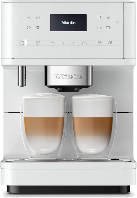 NEW MilkPerfection Automatic Wifi Coffee Maker & Espresso Machine Combo, Lotus White - Grinder, Milk Frother Miele CM 6160 Miele Coffee Machine, Cleaning Tablets, Automatic Coffee Machine, Frothing Milk, Milk Frother, Speciality Coffee, Coffee Flavor, White Coffee, Small Appliances