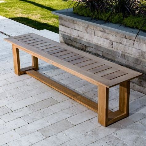 Outdoor bench seat