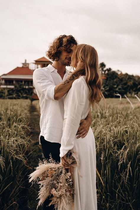 Bali Elopement, Rice Fields, Dating Rules, Bali Wedding, Concrete Cement, Couple Photoshoot Poses, Elopement Wedding, Elopement Inspiration, Portrait Session