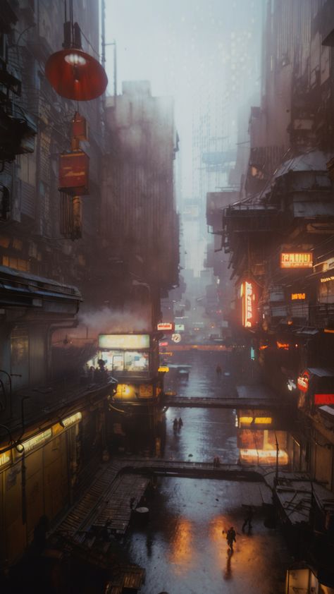 cyberpunk city concept art Cyberpunk City Daylight, Post Apocalyptic City Concept Art, Cyberpunk Building Concept Art, Cityscape Concept Art, Cyberpunk City Concept Art, Cyberpunk Slums, Blender Environment, Cyberpunk Apocalypse, Neon Cyberpunk Aesthetic