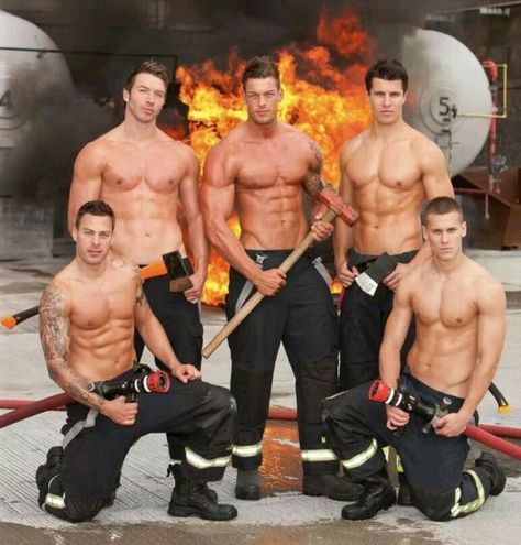 Guilty Pleasure Friday: 24 Hot Firemen Firefighter Memes, Call Husband, Fireman Sam, Lucky Ladies, Men In Uniform, Good Looking Men, A Fire, Firefighter, Eye Candy