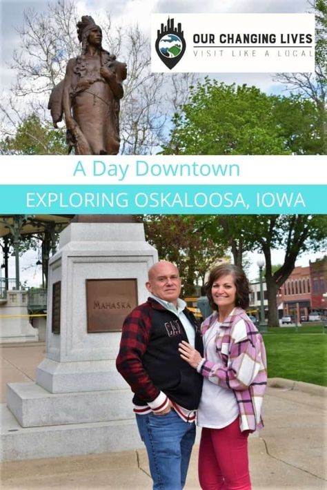 Day Downtown-Exploring Oskaloosa, Iowa-history-shopping-dining-local life Oskaloosa Iowa, Corn Crafts, Places To Explore, Great Stories, The United States Of America, Main Street, The Locals, States Of America, Iowa