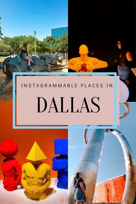 Dallas Instagram Spots, Most Instagrammable Places In Mexico City, Cute Dallas Restaurants, Dallas Things To Do, Dallas Landmarks, Dallas Travel, Experiential Art, Waco Texas, Cattle Drive