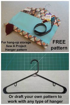 Hanging Sweaters, Practical Crafts, Retreat Gifts, Free Sewing Pattern, Modern Bag, Sewing Space, Modern Quilting, Coat Hangers, Beginner Sewing Projects Easy