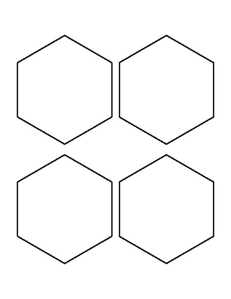 4 inch hexagon pattern. Use the printable outline for crafts, creating stencils, scrapbooking, and more. Free PDF template to download and print at http://patternuniverse.com/download/4-inch-hexagon-pattern/ Free Hexagon Template, Printable Hexagon Template Free Pattern, Honeycomb Template Free Printable, Hexagon Template Free Printable, Hexagon Printable, Hexagon Template, Hexagons Pattern, Printable Outline, Hexagon Print