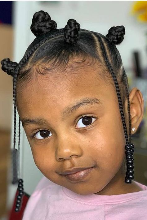 Black Kids Hairstyles King Hairstyle, Ponytail Mohawk, Kid Braids, Gifts From God, Updo Ponytail, Hairstyle For Kids, Pixie Braids, Hairstyles With Braids, Senegalese Twist Hairstyles