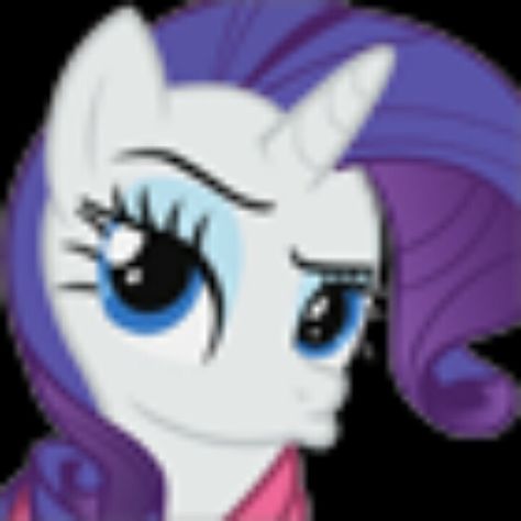 Rarity, My Little Pony, Purple, Pink, Blue