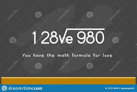 Fórmula Da Matemática Para O Amor Ilustração do Vetor - Ilustração de cartoon, amor: 137213634 Math Formulas