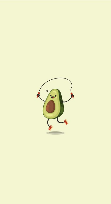 Avocado Cartoon, Cute Avocado, Food Wallpaper, Cute Patterns Wallpaper, Pastel Wallpaper, Cute Disney, Wallpaper Iphone Cute, Disney Wallpaper, Cute Cartoon Wallpapers