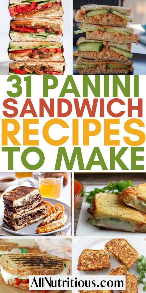 Paninis - the quintessential lunch and dinner staple. We’re about to transform your meal times with our hand-picked selection of the best sandwich recipes. Whether you're a seasoned cook or a kitchen novice, these healthy meal ideas packed with flavor will turn your ordinary panini into gourmet masterpieces. Pennini Sandwich Recipes, Pennie Sandwiches, Healthy Panini Sandwiches, Sandwich Press Ideas, Recipes For Sandwich Maker, Panini Recipes Easy, Easy Panini Sandwiches, Paninis Sandwiches Recipes, Sandwich Press Recipes