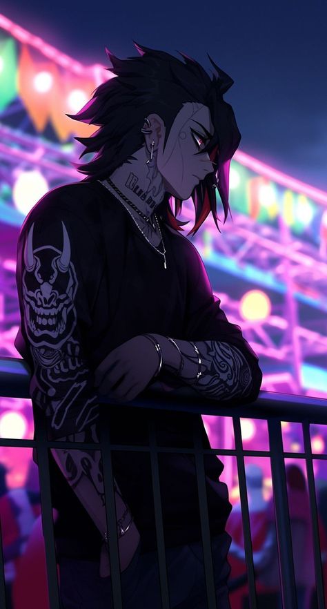 Male Delinquent, Punk Anime Guy, Delinquent Anime Guy, Delinquent Character Design, Anime Delinquent, Punk Character Art, Top Anime Series, Legend Series, The Best Anime