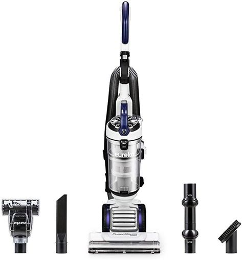 Eureka NEU522 FloorRover Dash Upright Pet Vacuum Cleaner, Swivel Steering for Carpet and Hard Floor, Bagless, Deep Ocean Best Pet Hair Vacuum, Pet Hair Vacuum, Pet Vacuum, Best Vacuum, Cleaning Vacuum Cleaner, Deep Ocean, Upright Vacuums, Handheld Vacuum, Hard Floor