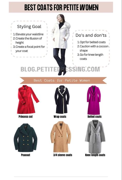 Winter Outfits For Short Women, Winter Outfits Petite, Outfit For Short Women, Short Coat Outfit, Petite Fashion Winter, Petite Winter Coats, Petite Winter Outfits, Outfits For Short Women, Petite Dressing