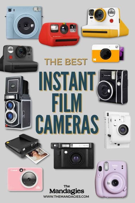 Cameras For Travel, Instant Film Photography, Photo Experience, Instant Photo Camera, Polaroid Instant Camera, Instant Print Camera, Instax Mini Camera, Mini Polaroid, Instax Camera