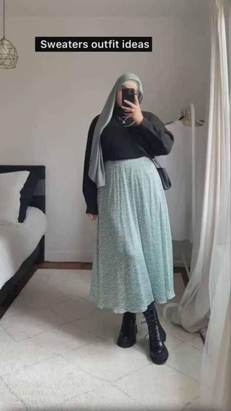 Muslimah Plussize Fashion, Hijabis Plus Size Outfits, Winter Hijab Outfits Plus Size, Summer Hijab Outfits Plus Size, Pear Body Shape Hijab Outfit, Muslimah Fashion Outfits Plus Size, Big Hijab Style, Midsize Hijabi Outfits, Hijabi Plus Size Fashion