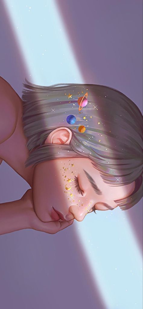 Digital Portrait Art, Illustration Art Girl, Iphone Wallpaper Tumblr Aesthetic, Aesthetic Pastel Wallpaper, Pastel Wallpaper, Girls Cartoon Art, Anime Scenery Wallpaper, Digital Art Girl, Digital Portrait