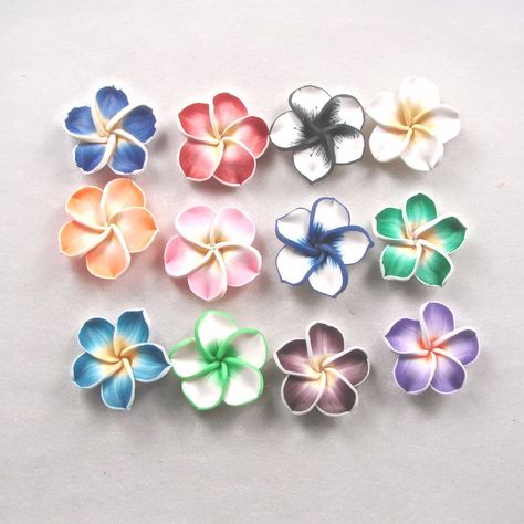 10pcs 15*6mm Handmade plumeria Soft Fimo Polymer Egg Flower From Clay Beads DiyNecklace Wedding Hair DecorationCrafting Jewlery-in Figurines & Miniatures from Home & Garden on AliExpress Hibiscus Aesthetic, Polymer Clay Figurine, Jewelry Flowers, Miniature Flowers, Eggs Flowers, Flowers Craft, Cheap Flowers, Flower Soft, Clay Figurine