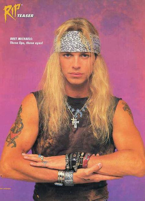 Bret Michaels Poison 80s, Cosplay 2022, Brett Michaels, 80 Bands, Poison Band, Bret Michaels Band, Bret Michaels Poison, Hair Metal Bands, Bret Michaels