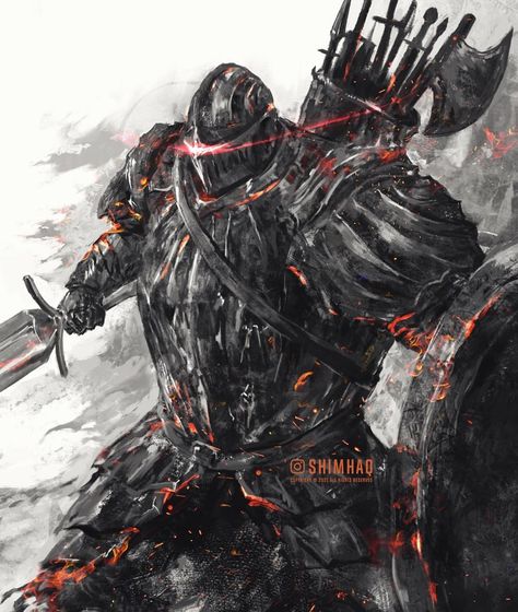 𝐒𝐡𝐢𝐦𝐡𝐚𝐪🇲🇻 on Instagram: “The Cursed One, who was ordered to hunt those who bear the mark, even now carries out his mission. . Pursuer! And almost through this…” Pursuer Dark Souls, Picture Outline, Dark Souls Tattoo, Soul Saga, Dark Souls Artwork, Saga Art, Dark Souls 2, Soul Game, Dark Souls Art