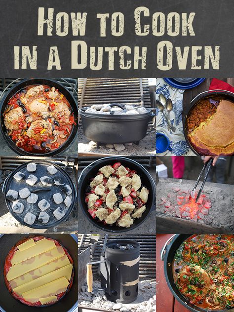 Camp meals will never be the same once you learn How to Cook in a Dutch Oven - by FamilySpice.com Cast Iron Dutch Oven Cooking, Dutch Oven Recipes Cast Iron, Camp Meals, Dutch Oven Camping Recipes, Dutch Oven Camping, Dutch Oven Cooking, Dutch Ovens, Dutch Oven Recipes, Cast Iron Recipes