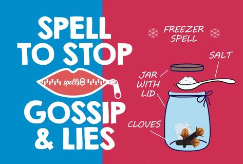 Spell to STOP Gossip and Lies Once & For All (Freezer Spell) Spell To Make Someone Stop Talking About You, Spell To Make People Stop Talking About You, Stop People From Talking About You Spell, Pepper Magical Properties, Spell To Banish A Person, Spell To Stop Gossip, Gossip Spell, Goddess Spells, Tuesday Magic