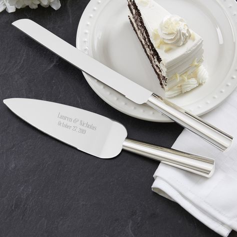 Engraved Cake Server, Wedding Cake Knife Set, Wedding Cake Serving Set, Cake Knife Set, Silver Wedding Cake, Wedding Cake Servings, Wedding Cake Knife, Cake Serving Set, Wedding Cake Server