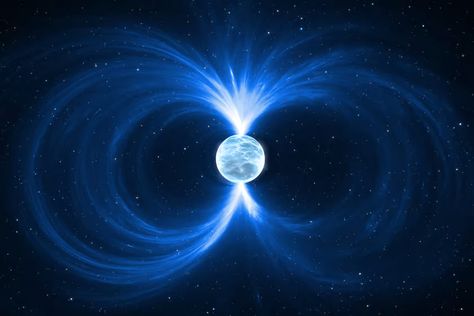 Bizarre star may have a solid surface, according to X-ray observations Earth's Magnetic Field, Gravitational Waves, Neutron Star, Floating In Space, Cocoppa Wallpaper, Magnetic Field, Space And Astronomy, Deep Space, Black Hole