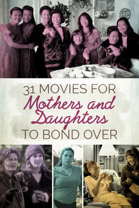 31 Movies All Mothers Should Watch With Their Daughters Movies To Watch With Your Daughter, Mother Daughter Movies To Watch, Movies To Watch With Mom, Mother Daughter Movies, Mother Daughter Activities, Mother Daughter Dates, Daughter Activities, Movie Lists, Mother Daughter Bonding