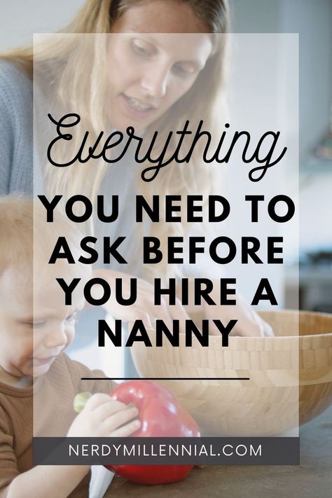 Questions To Ask Nanny Interview, Nanny Aesthetic, Nanny Interview Questions, Interview Questions To Ask, The Nanny, Family Caregiver, Fun Questions To Ask, Attachment Parenting, Future Mom