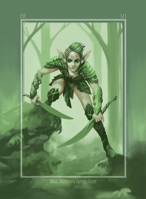 Elf-Character Green Elf, Elf Characters, Beast Creature, Photo Reference, Type 1, Elf, Etsy Shop, Zelda Characters, Green